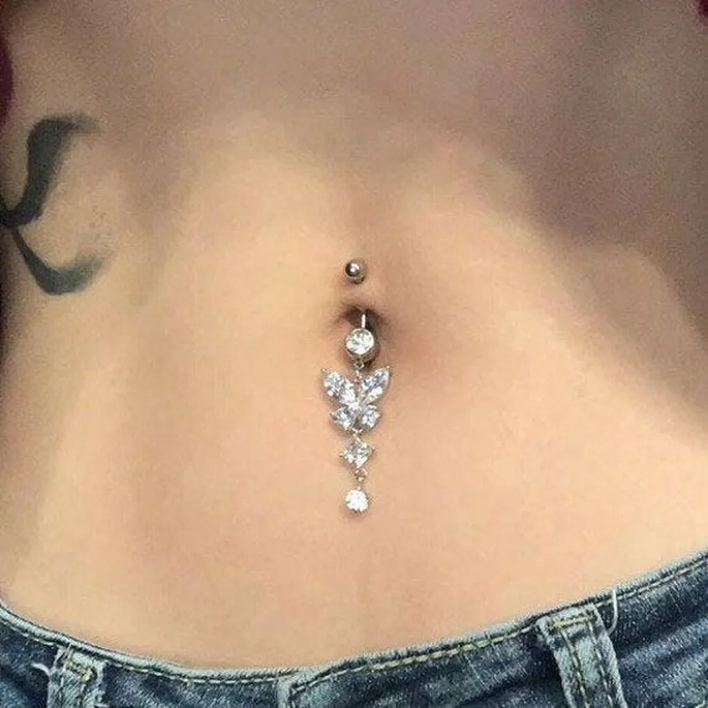 Belly Piercing at Tattoo Nine, Chirag Ali Lane, Abids, Hyderabad, Telangana 500001.
