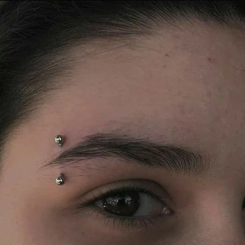 Eyebrow Piercing at Tattoo Nine, Chirag Ali Lane, Abids, Hyderabad, Telangana 500001.