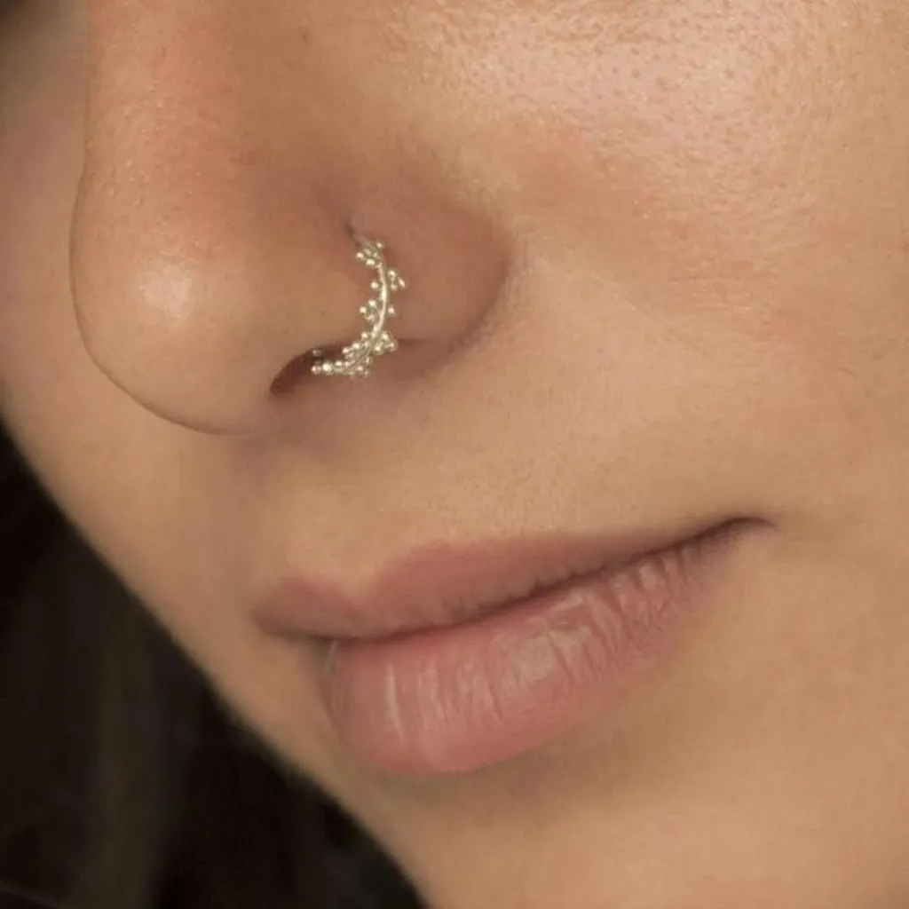 Nose Piercing at Tattoo Nine, Chirag Ali Lane, Abids, Hyderabad, Telangana 500001.