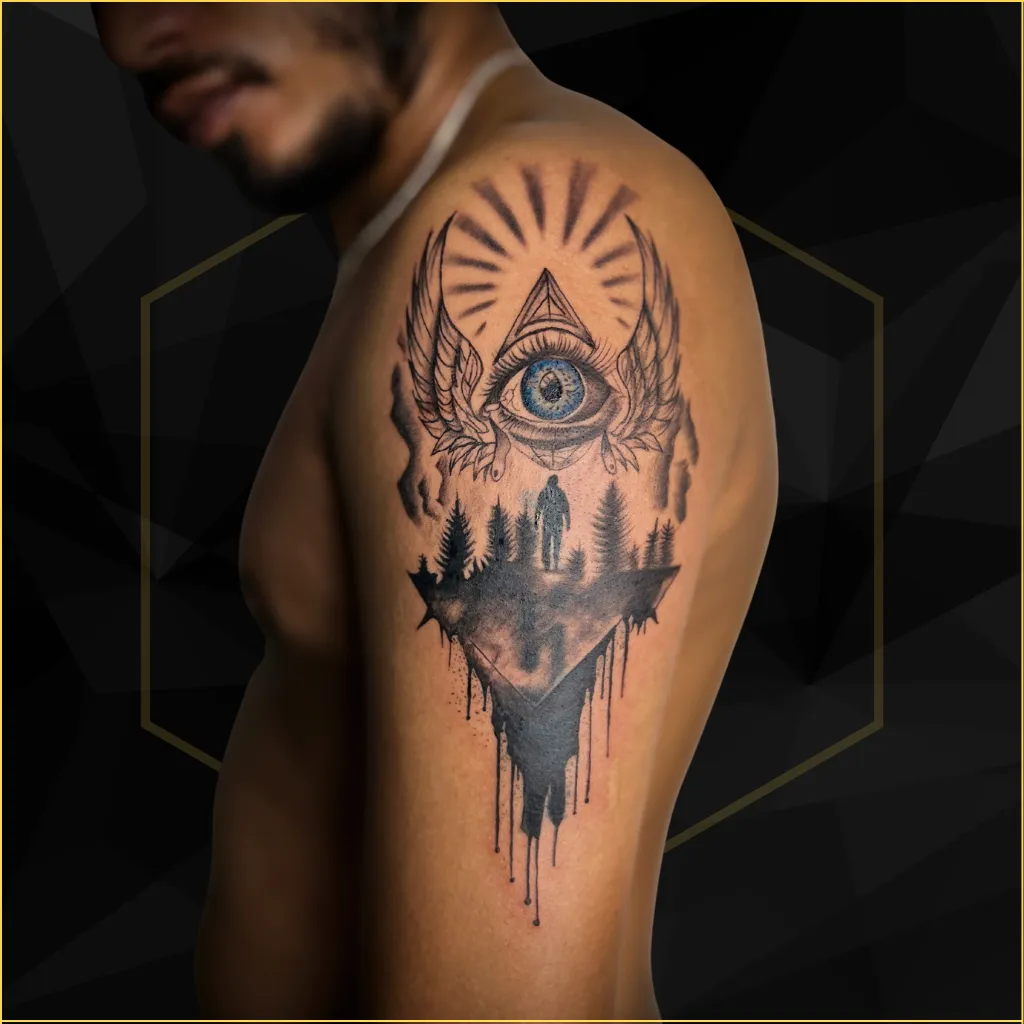 Black Ink Tattoo