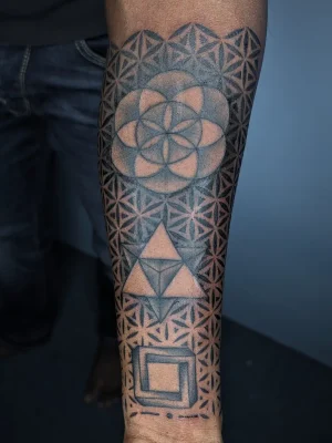 Black Ink Tattoo